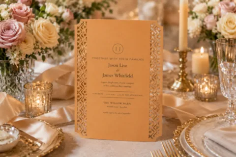 laser cut wedding card generator free online tool